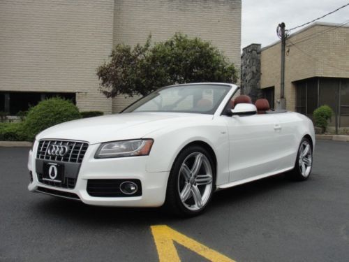 2010 audi s5 quattro convertible, loaded, $71,425 msrp, serviced