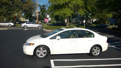 2007 Honda Civic EX (White), US $10,262.00, image 2