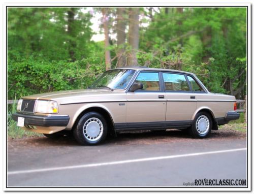 1990 volvo 240 dl ... 73,299 original miles ... florida car