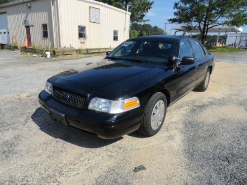 2009 Black Ford Crown Victoria 4 Door Sedan One Owner, image 2