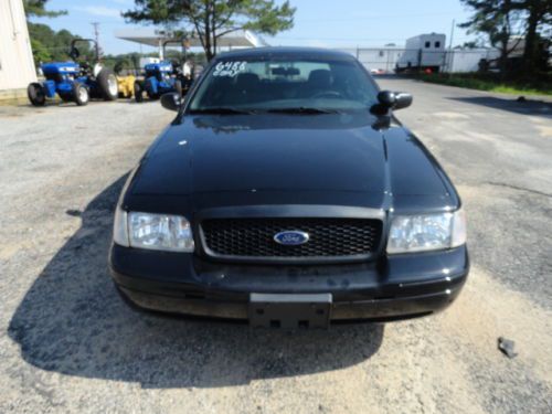 2009 Black Ford Crown Victoria 4 Door Sedan One Owner, image 5