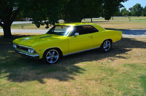 1966 chevrolet chevelle sport coupe ss badging