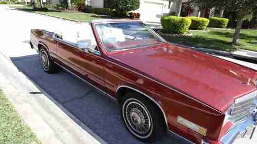 No reserve - nice caddy eldorado convertible, 65k orig, not 1975 1976 1984 1982