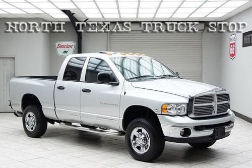 2005 dodge ram 2500 diesel 4x4 laramie sunroof heated leather infinity texas