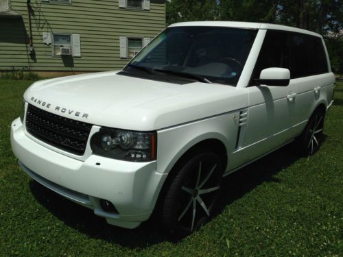 2011 land rover range rover hse lux.edition