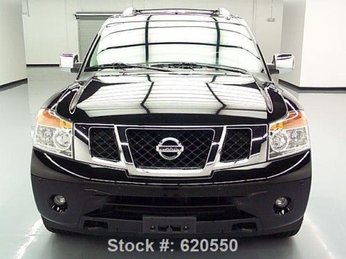 2012 NISSAN ARMADA PLATINUM SUNROOF NAV DVD 22'S 17K MI TEXAS DIRECT AUTO, US $36,980.00, image 2