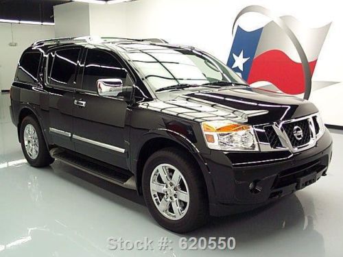 2012 NISSAN ARMADA PLATINUM SUNROOF NAV DVD 22'S 17K MI TEXAS DIRECT AUTO, US $36,980.00, image 3