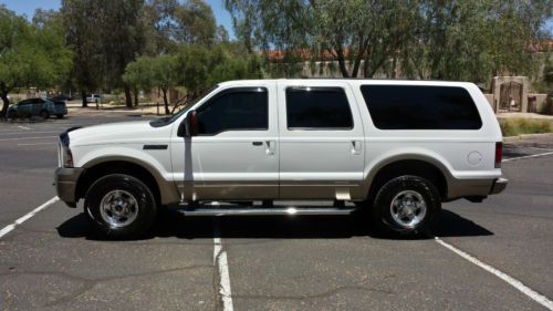 2005 ford excursion 4wd eddie bauer 6.0l turbo diesel