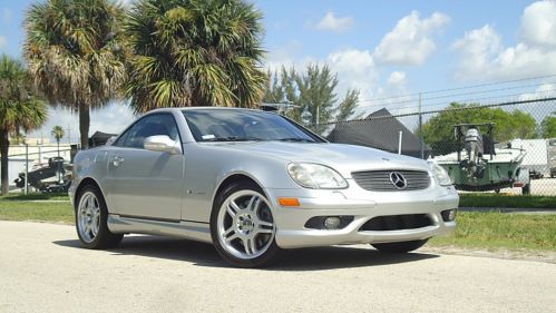 2002 mercedes slk 32 amg , rare car with warrantee , showroom clean