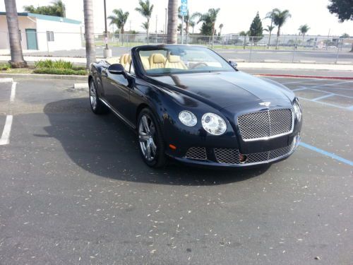 2012 bentley continental gt convertible gtc