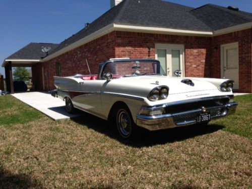 1958 ford fairlane 500 5.8l