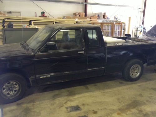 1991 chevy s-10 ext. cab pick-up / drug seizure / no reserve