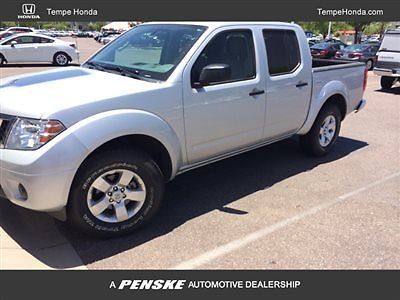 2wd crew cab swb auto s nissan frontier s low miles truck gasoline 4.0l v6 dohc