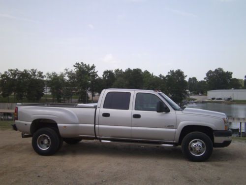 2007 chevrolet 3500 crew cab 2 wheel drive dually duramax diesel allison auto