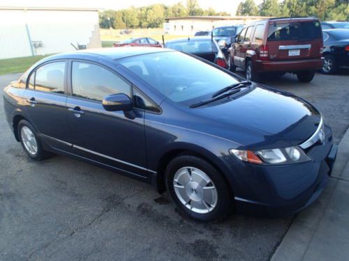 2008 honda civic hybrid, hail damaged, salvage, not wrecked, sedan