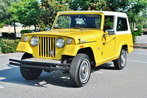 Very rare very clean 70 jeep commando hardtop convertible 4x4 sold at no reserve