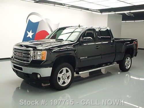 2012 gmc sierra 2500 hd slt crew z71 4x4 leather 17k mi texas direct auto