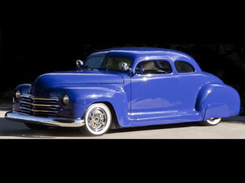 1947 plymouth business coupe custom car