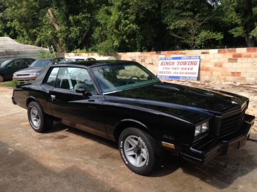 1980 chevrolet monte carlo sport coupe 2-door 5.0l