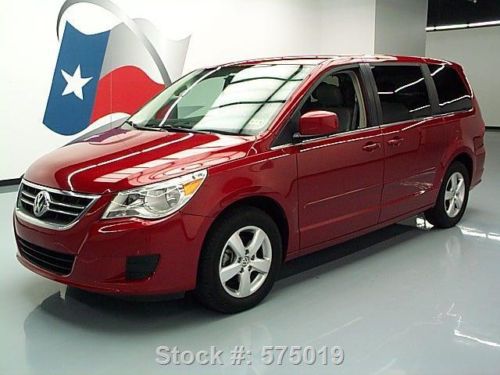 2009 volkswagen routan sel v6 stow-n-go dvd leather 56k texas direct auto