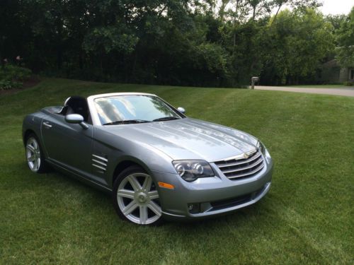 Mint 2005 chrysler crossfire limited roadster only 13k miles original owner