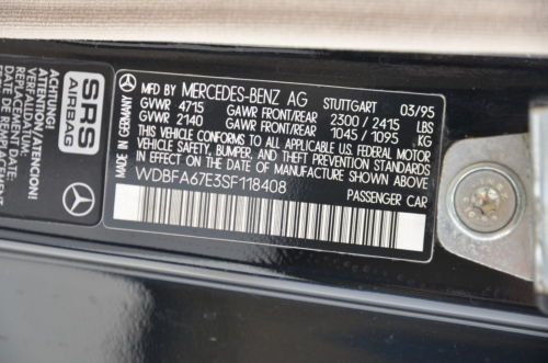 1995 MERCEDES BENZ SL500, 1 OWNER, WELL MAINTAINED, CHROME WHEELS, BEAUTIFUL!, image 35