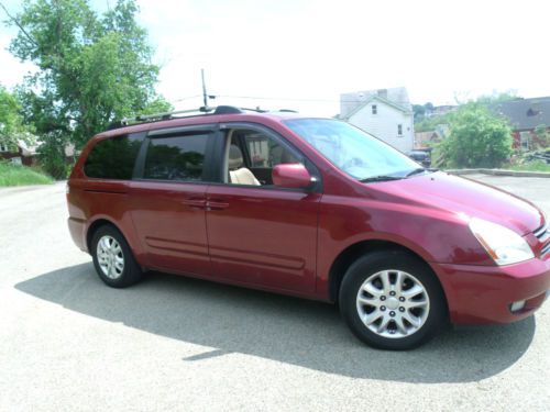 2007 kia sedona ex  leather cd sunroof