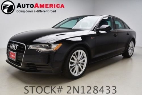 2012 a6 3.0t premium plus 25k low miles htd leather nav sunroof rearcam auto