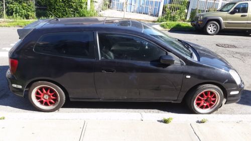 2003 Honda civic si k24a swap 109k miles black, US $4,200.00, image 2