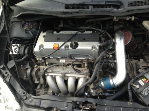2003 Honda civic si k24a swap 109k miles black, US $4,200.00, image 9