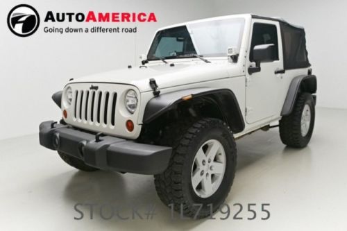 2009 jeep wrangler x automatic 56k low mile jl audio aux cd clean carfax