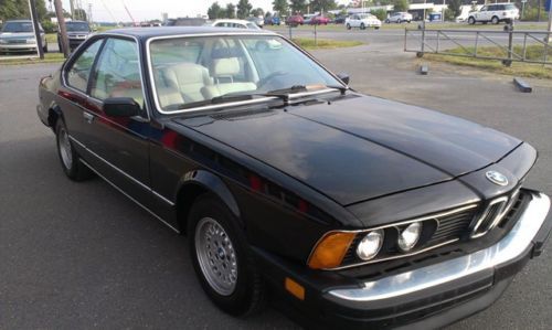 1987 bmw 6 series  l6 coupe.
