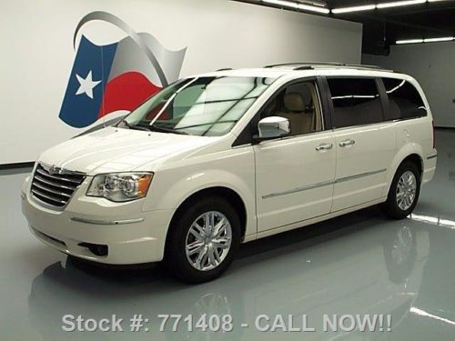 2008 chrysler town &amp; country ltd stow n go leather 71k texas direct auto