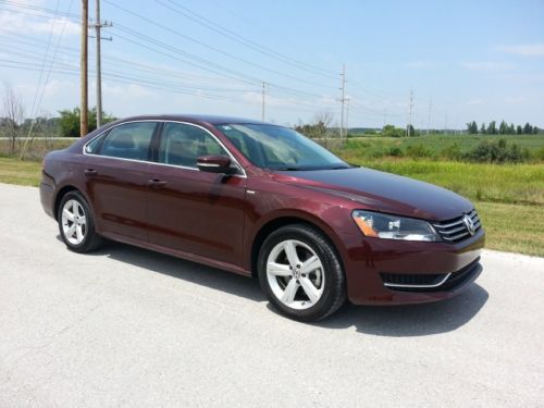 2014 vw passat tsi wolfsburg turbo 1.8 34mpg clean bluetooth brand new iphone