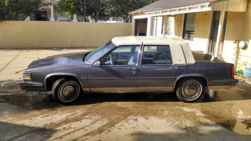 1987 Cadillac Fleetwood d'Elegance Sedan 4-Door 4.1L, US $4,500.00, image 4