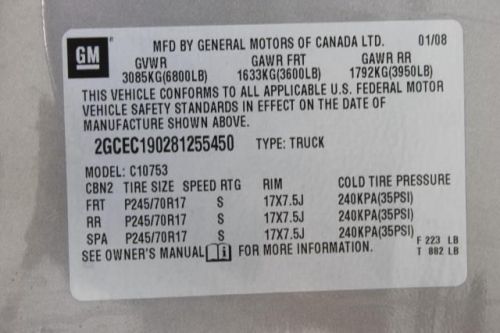 2008 Chevrolet Silverado 1500 LTZ, US $25,500.00, image 11