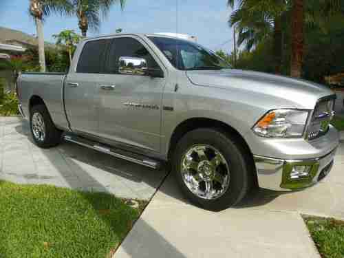2011 Dodge Laramie 1500 Pickup Quad Cab Retractable Bed +Travel Trailer Pick Up, US $34,900.00, image 2