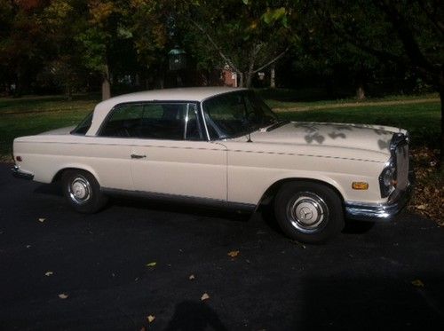 1968 mercedes 250se automatic - great classic mercedes coupe