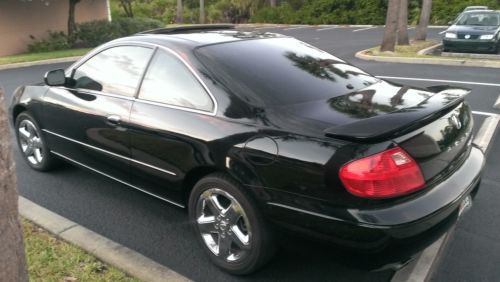Rare and beautiful ** acura 3.2 cl type-s ** black/navi/acura maintained