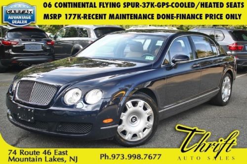 06 continental flying spur-37k-msrp 177k-gps-cooled seats-recent maintenance