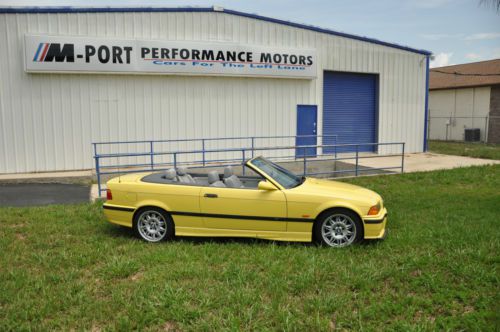 1999 bmw m3 convertible 2-door 3.2l, auto, 1 of 11 built in dakar w/dove gray