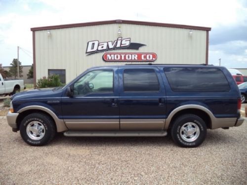 03 eddie bauer powerstroke turbo diesel low miles very clean texas truck carfax