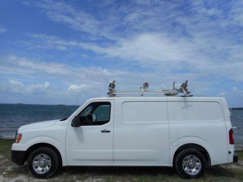 12 nissan nv 2500 cargo van - full adrian steel package - one owner florida van