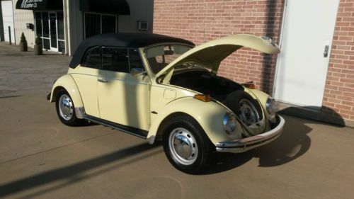 1970 volkswagen beetle convertible complete restoration very nice