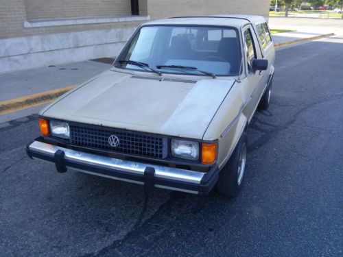 1981 volkswagen rabbit pickup lx standard cab pickup 2-door 1.6l