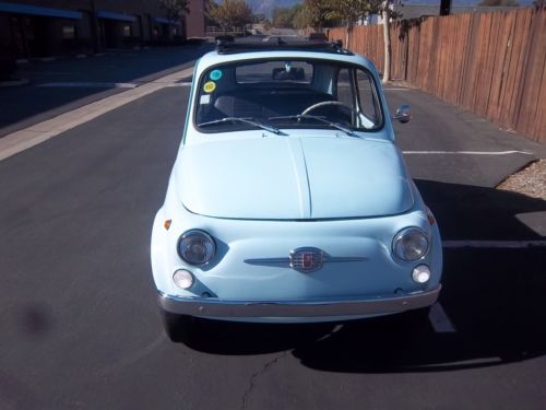 1970 fiat 500 Nuevo completly restored in mint condition low mileage 2 owners, image 6