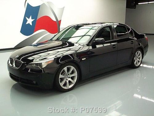 2007 bmw 550i sport sunroof nav heated seats xenons 68k texas direct auto