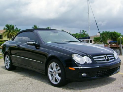 End of summer sale!! mercedes clk350 cabriolet!! htd sts!! south fl car!!