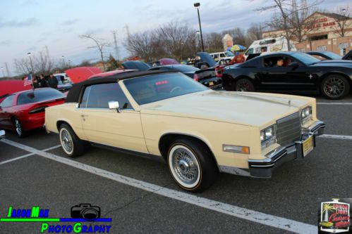 1985 cadillac eldorado cabriolet coupe 2-door mint garage kept  low miles