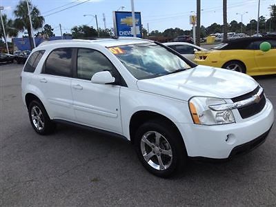 Chevrolet equinox 2wd 4dr lt suv automatic gasoline 3.4l v6 cyl  summit white